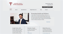 Desktop Screenshot of beverlyhillspsychiatry.net