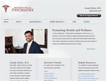 Tablet Screenshot of beverlyhillspsychiatry.net